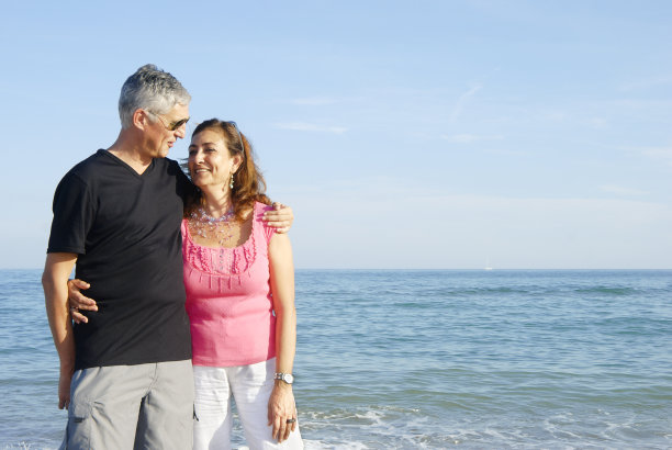 成熟夫妇度假图片下载