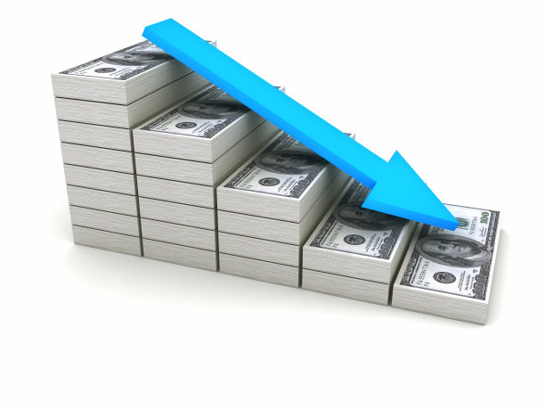 美元贬值。图片下载