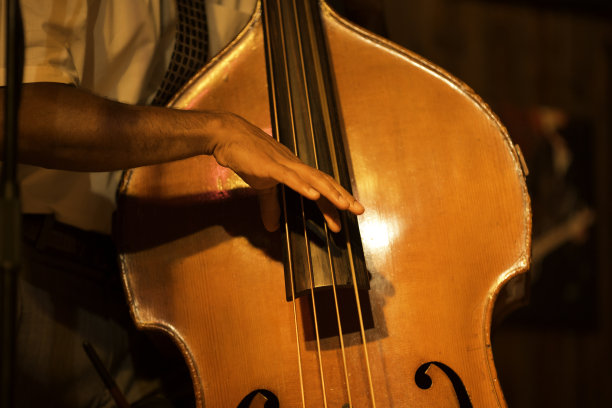 上台的大提琴演奏家图片下载