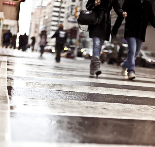 行人过街图片下载