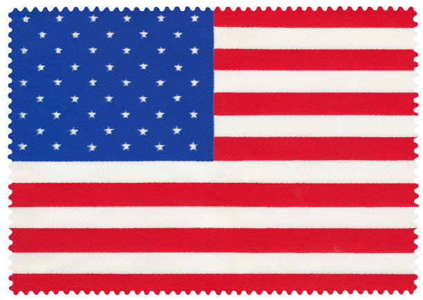 邮票孤立在白色图片下载