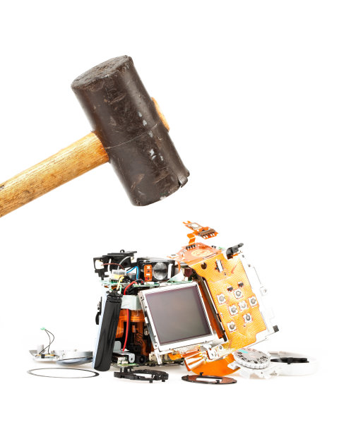 损坏损坏的数码相机图片下载