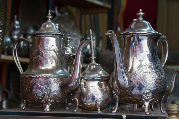 典型的摩洛哥水壶图片下载