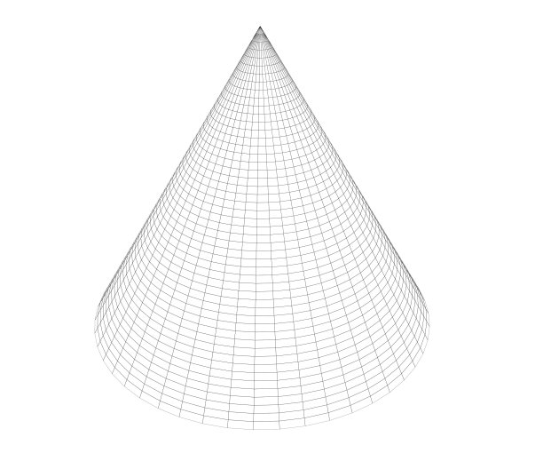 线框-锥-高多边形计数图片下载