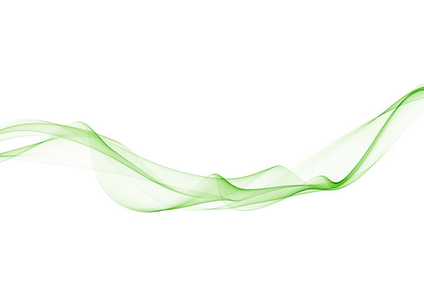 抽象的绿线图片下载