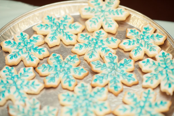 雪花饼干图片下载