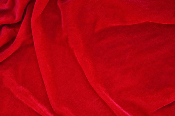 皱巴巴的红色桌布背景图片下载