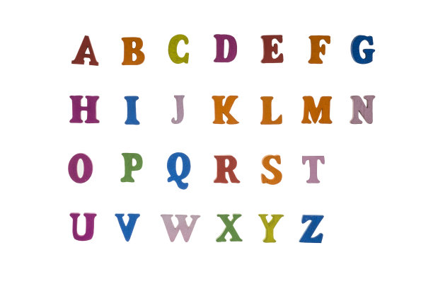 彩色字母图片下载