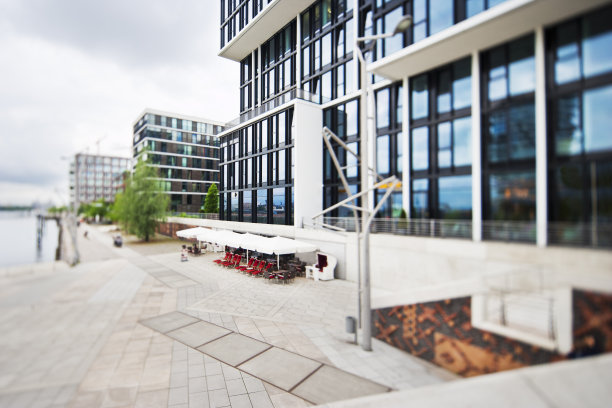 汉堡的港口城市图片下载