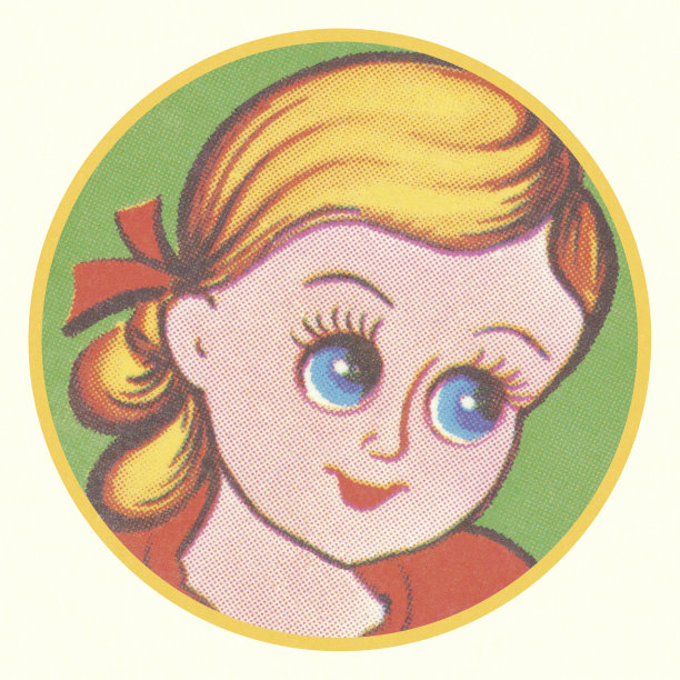 金发碧眼的大女孩图片下载