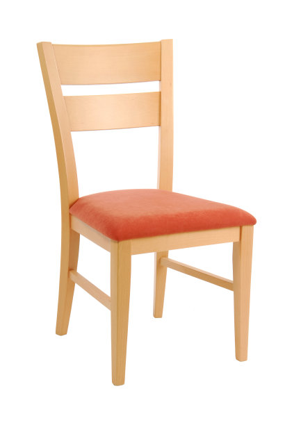 带纺织品的木椅图片下载