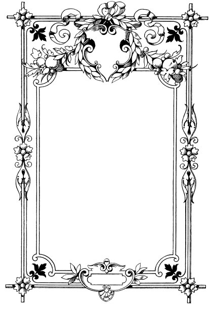 框架和树叶图片下载