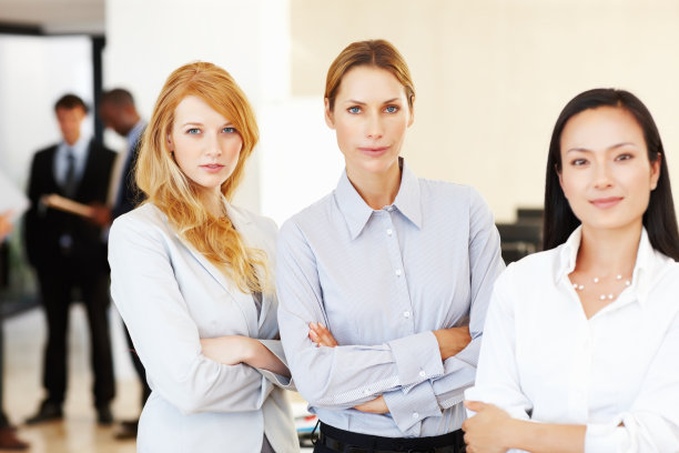 微笑的女性高管图片下载