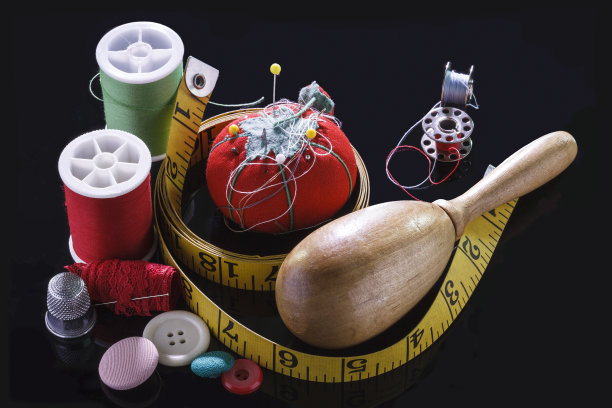 缝纫静物图片下载