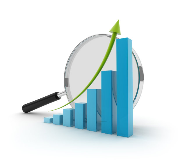 高度表与放大镜图片下载