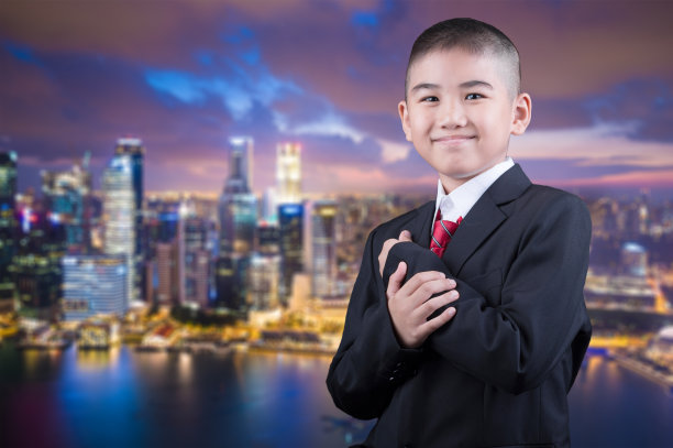 年轻的业务的男孩图片下载