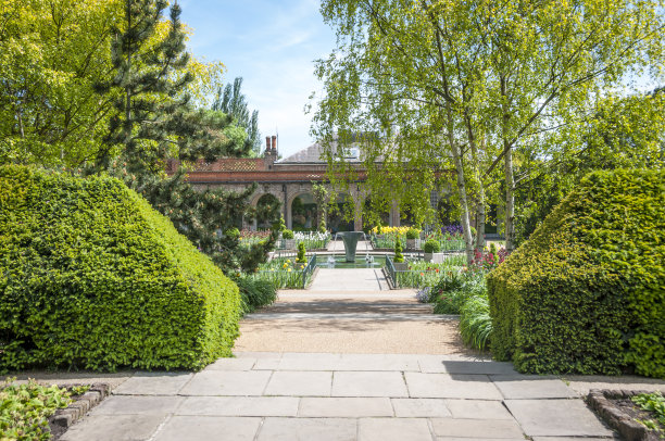 美丽的“围墙花园”图片下载