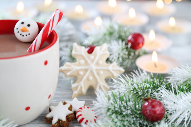 圣诞节的背景素材图片