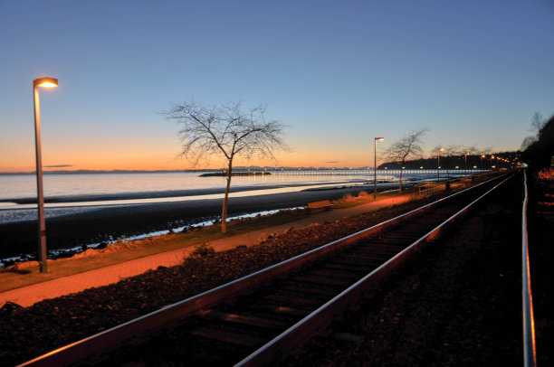 日落海滩图片下载