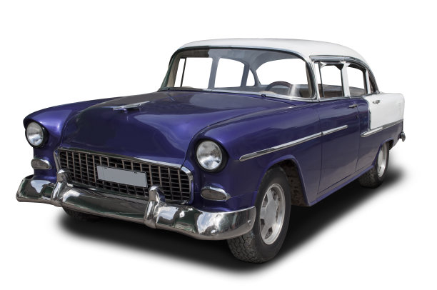 经典的雪佛兰Bel Air素材图片