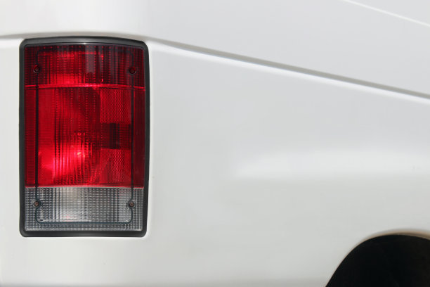 快递或服务车明信片图片下载