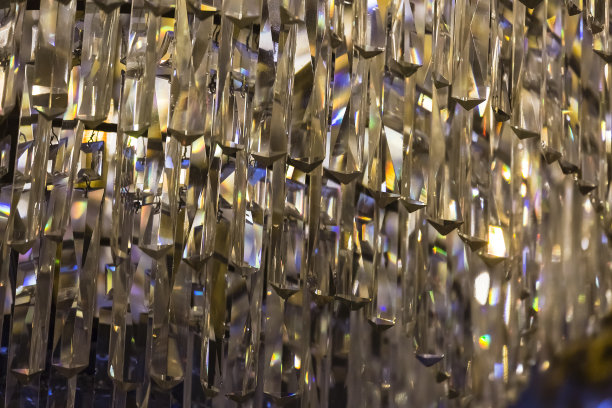 玻璃吊灯的细节图片下载