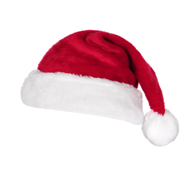 白色圣诞老人帽图片下载