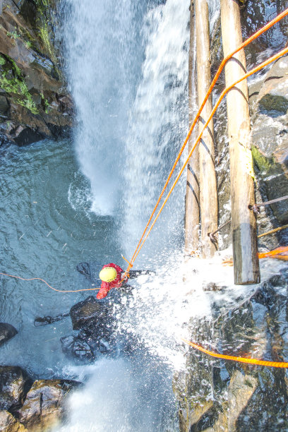 峡谷漂流图片下载