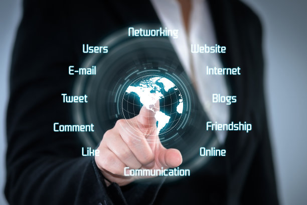 触屏社交媒体图片下载