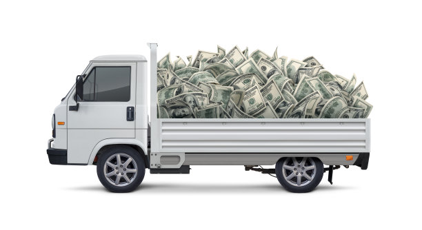 卡车带着钱图片下载