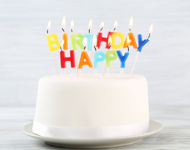 生日蛋糕素材图片