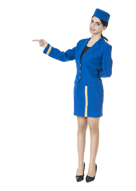 美丽的空姐如何展示您的产品图片下载