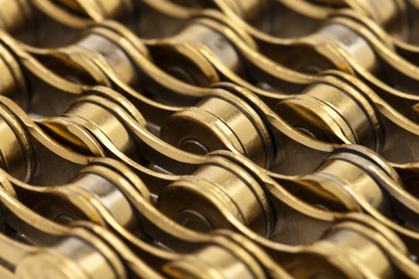 自行车链条特写。图片下载