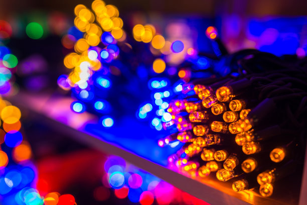 圣诞灯饰图片下载