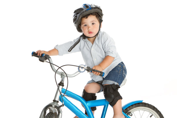 小自行车手骑着他的自行车图片下载