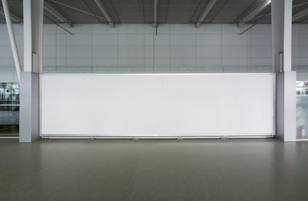 机场的空白面板图片下载