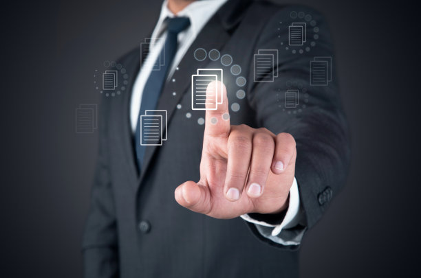 触摸屏上的手指触摸加载文件按钮图片下载