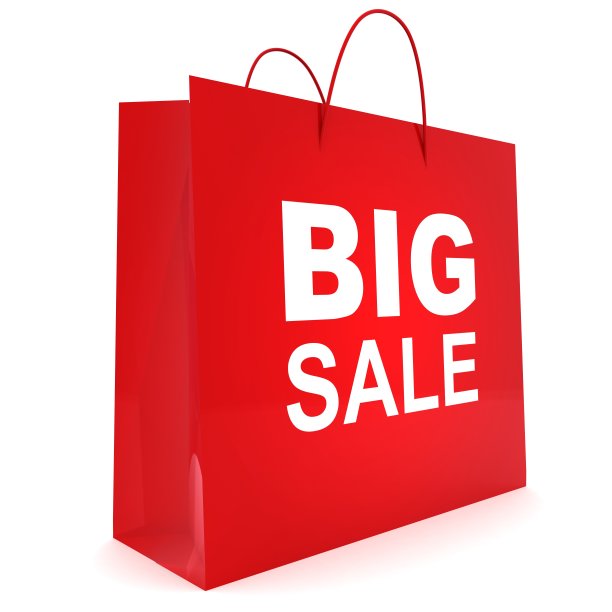大减价购物袋图片下载