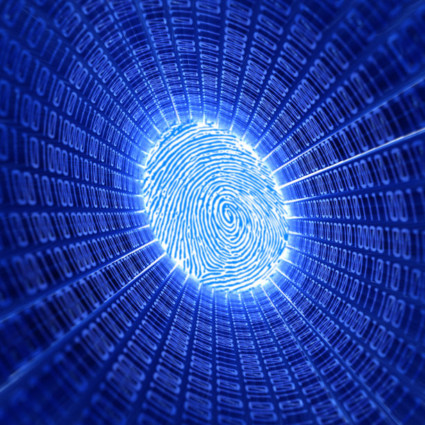 指纹和二进制码图片下载