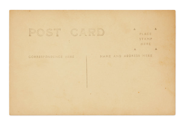 老式明信片图片下载