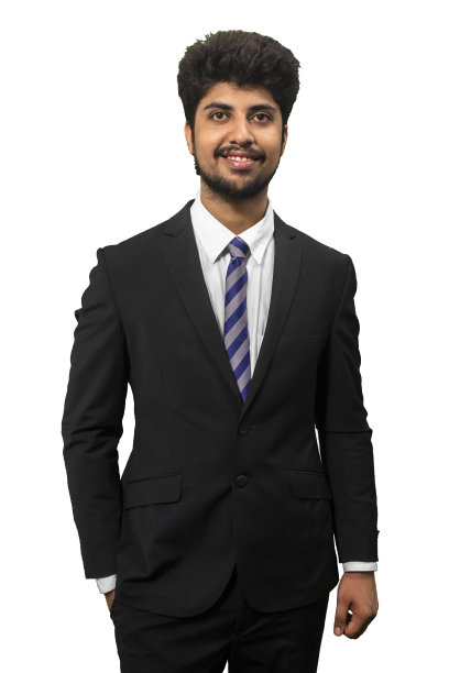 年轻的经理站图片下载