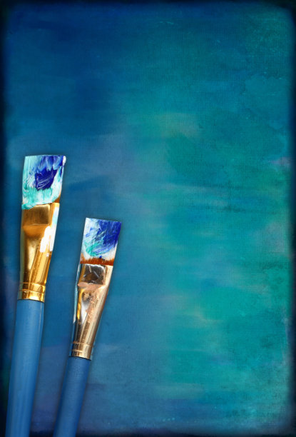 用画笔进行抽象画图片下载