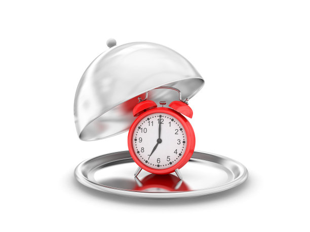 带闹钟的盘子图片下载