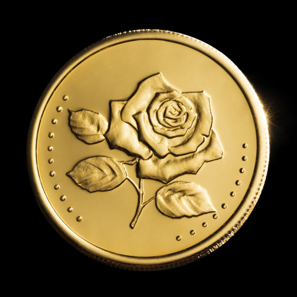 工作室拍摄的金币图片下载