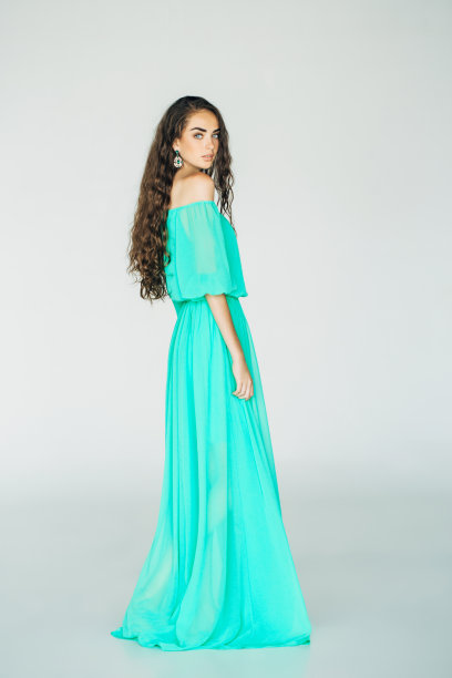 年轻美丽的女人的摄影素材图片