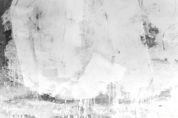 特写白灰斑点漆的旧墙纹理，混凝土水泥背景图片下载