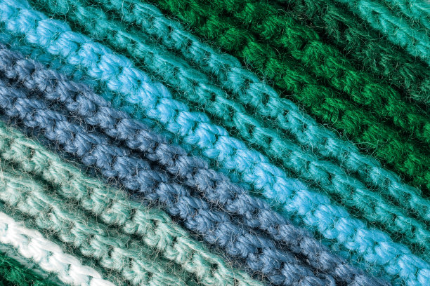 毛织面料(蓝色调)素材图片