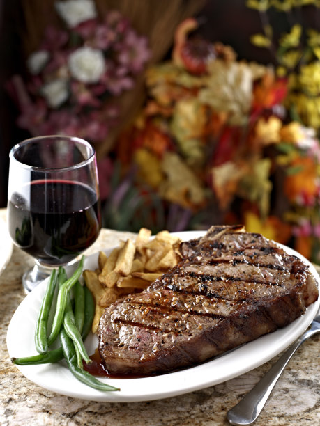 多汁的牛排图片下载