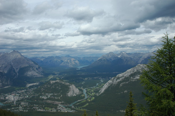 加拿大亚伯达省的班夫图片下载
