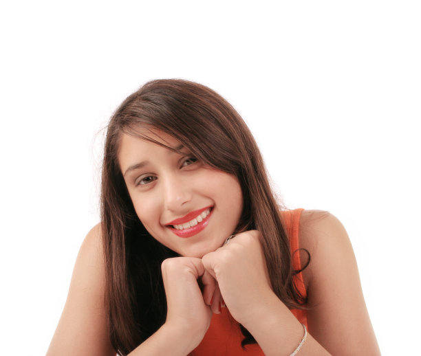 漂亮女孩在看你图片下载